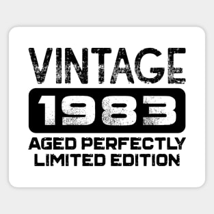 Birthday Gift Vintage 1983 Aged Perfectly Magnet